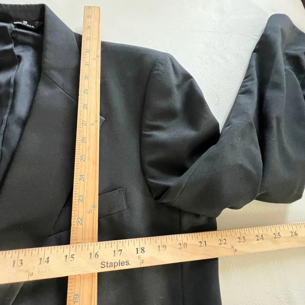 Ralph Lauren Suit Men 40L Black Polo University Club Wool Vintage Formal Blazer
